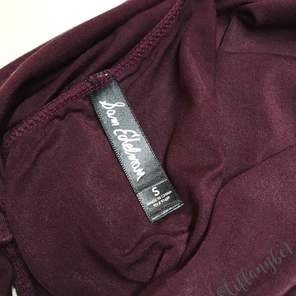 Sam Edelman Boat Neck Long Sleeve Bodysuit Prune - Picture 6 of 8